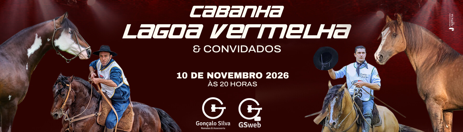 LEILÃO VIRTUAL CABANHA LAGOA VERMELHA & CONVIDADOS