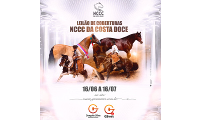 LEILÃO DE COBERTURAS NCCC DA COSTA DOCE