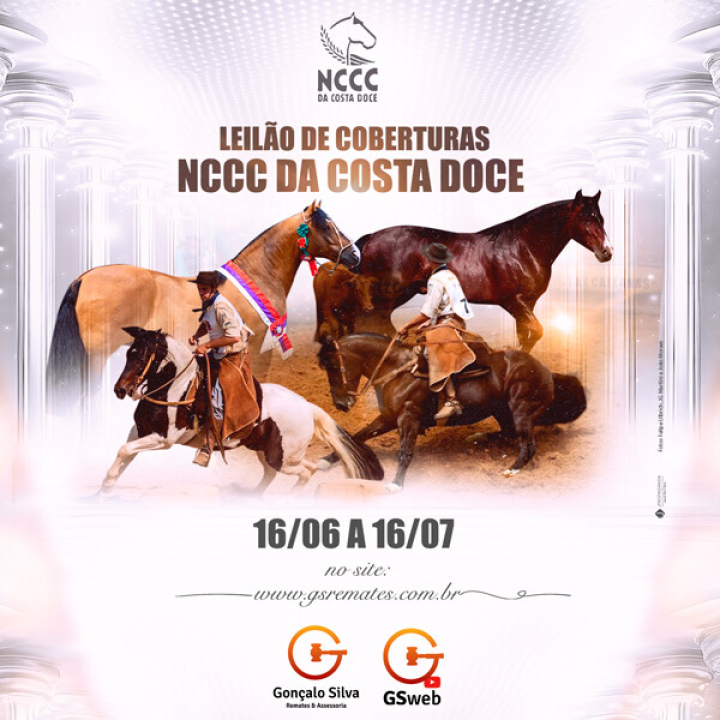 LEILÃO DE COBERTURAS NCCC DA COSTA DOCE