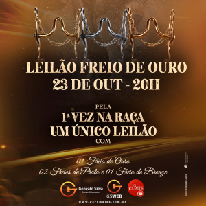 LEILÃO VIRTUAL FREIO DE OURO