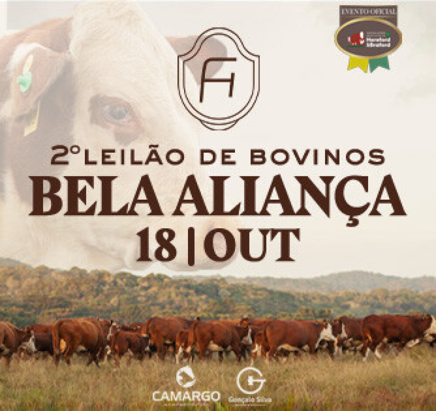 2° LEILÃO DE BOVINOS BELA ALIANÇA