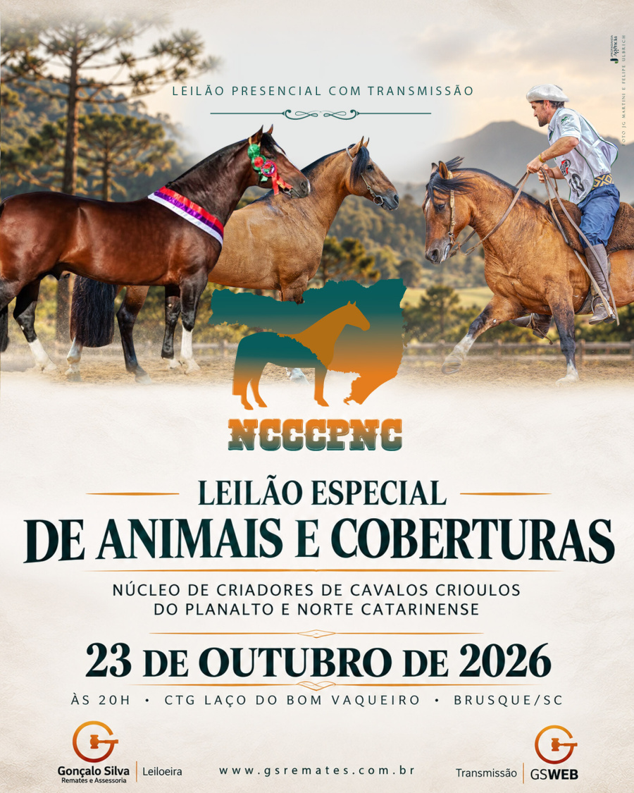 LEILÃO PRESENCIAL DO NCCCPNC