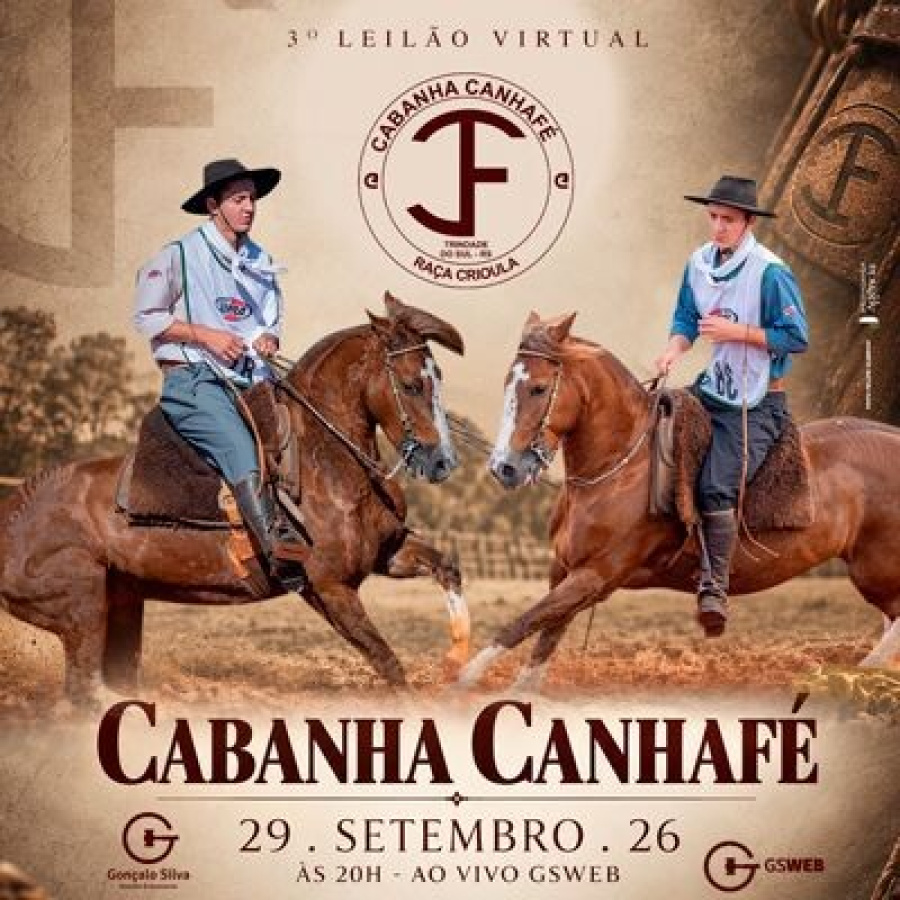 LEILÃO VIRTUAL CABANHA CANHAFÉ