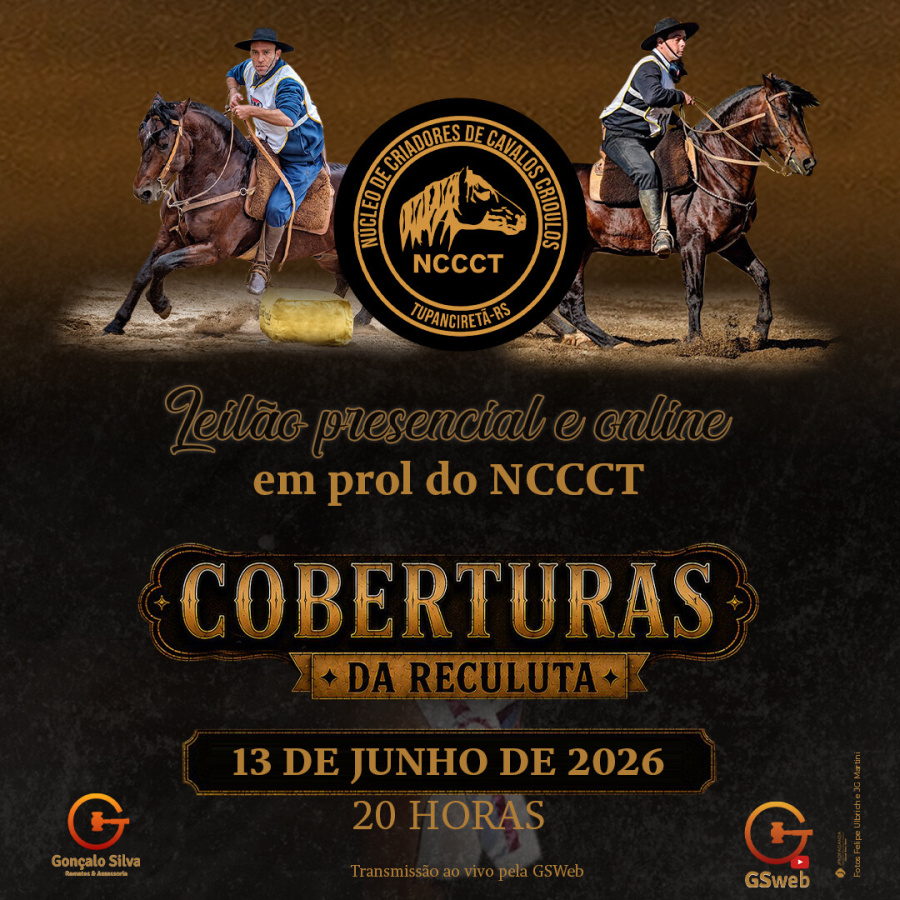 LEILÃO DE COBERTURA PRESENCIAL EM PROL DO NCCCT - RECULUTA