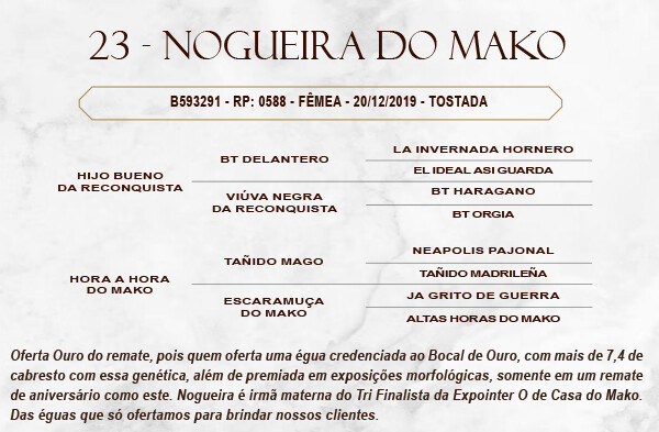 Geração NOGUEIRA DO MAKO