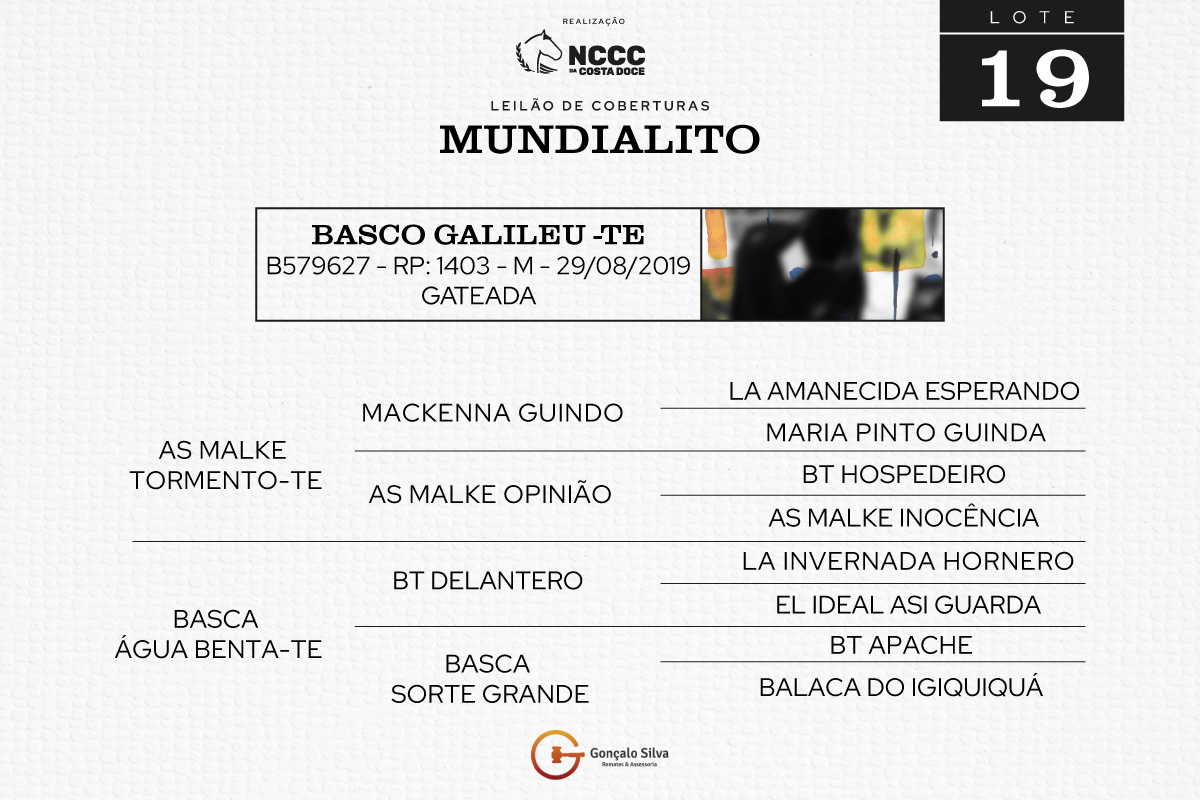 Geração BASCO GALILEU-TE