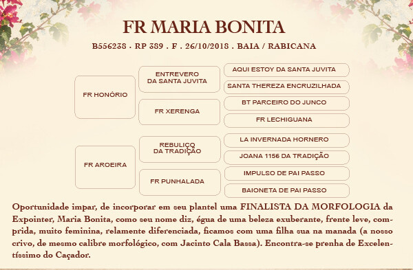 Geração FR MARIA BONITA 