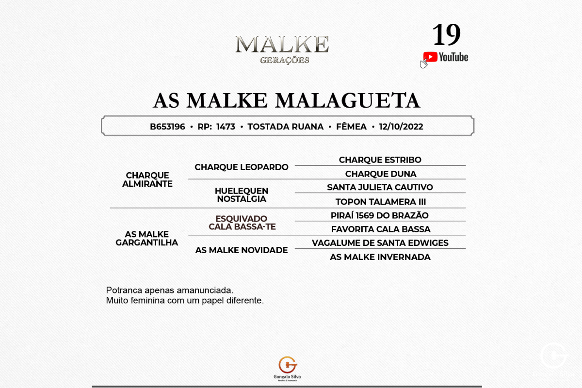 Geração AS MALKE MALAGUETA