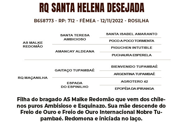 Geração RQ SANTA HELENA DESEJADA