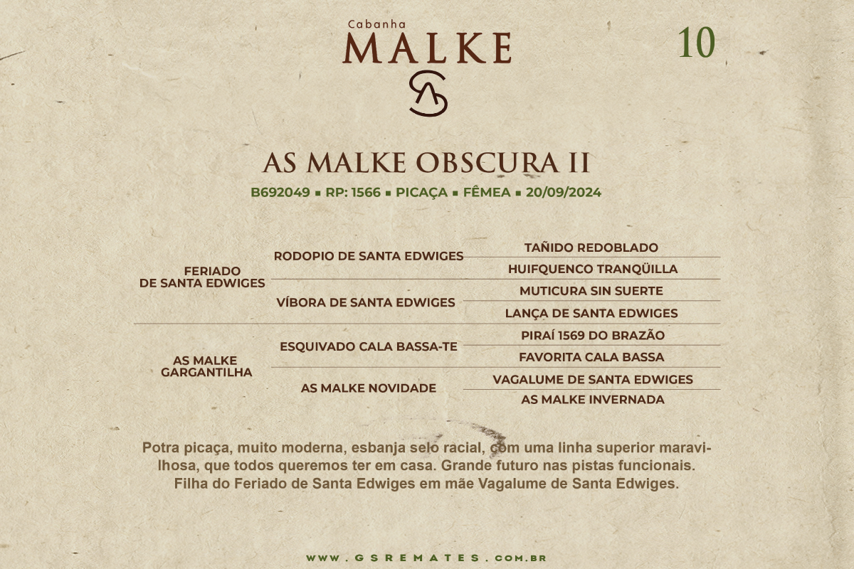 Geração AS MALKE OBSCURA II