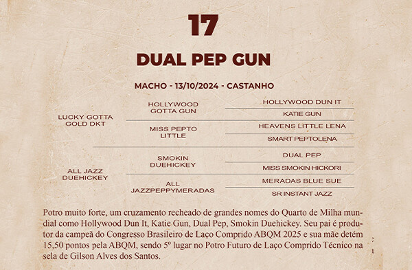 Geração DUAL PEP GUN