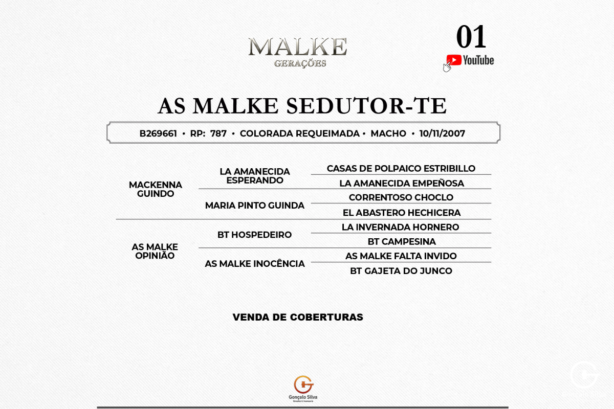 Geração COBERTURA - AS MALKE SEDUTOR-TE