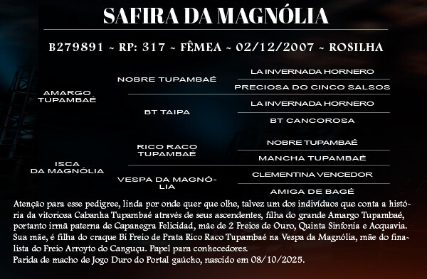 Geração SAFIRA DA MAGNOLIA