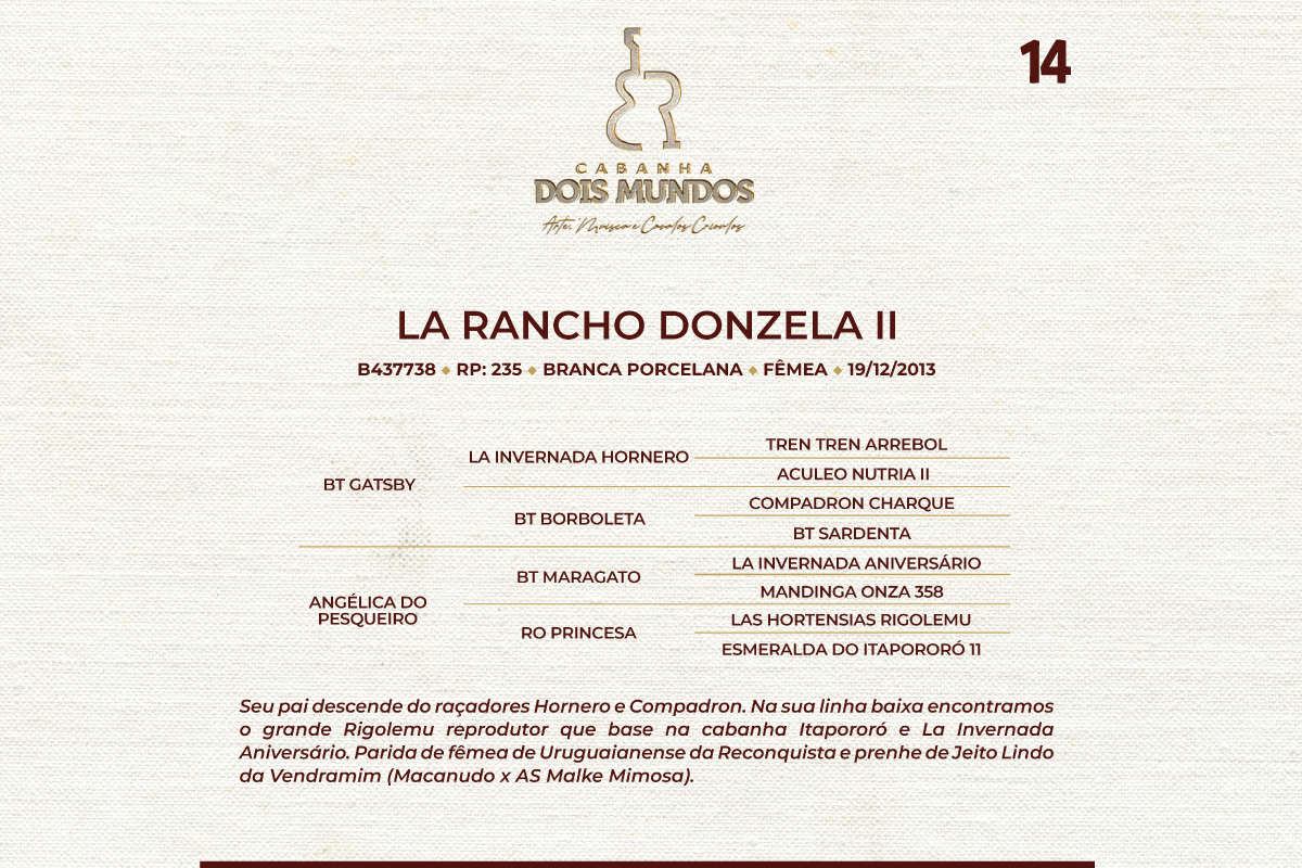 Geração LA RANCHO DONZELA II