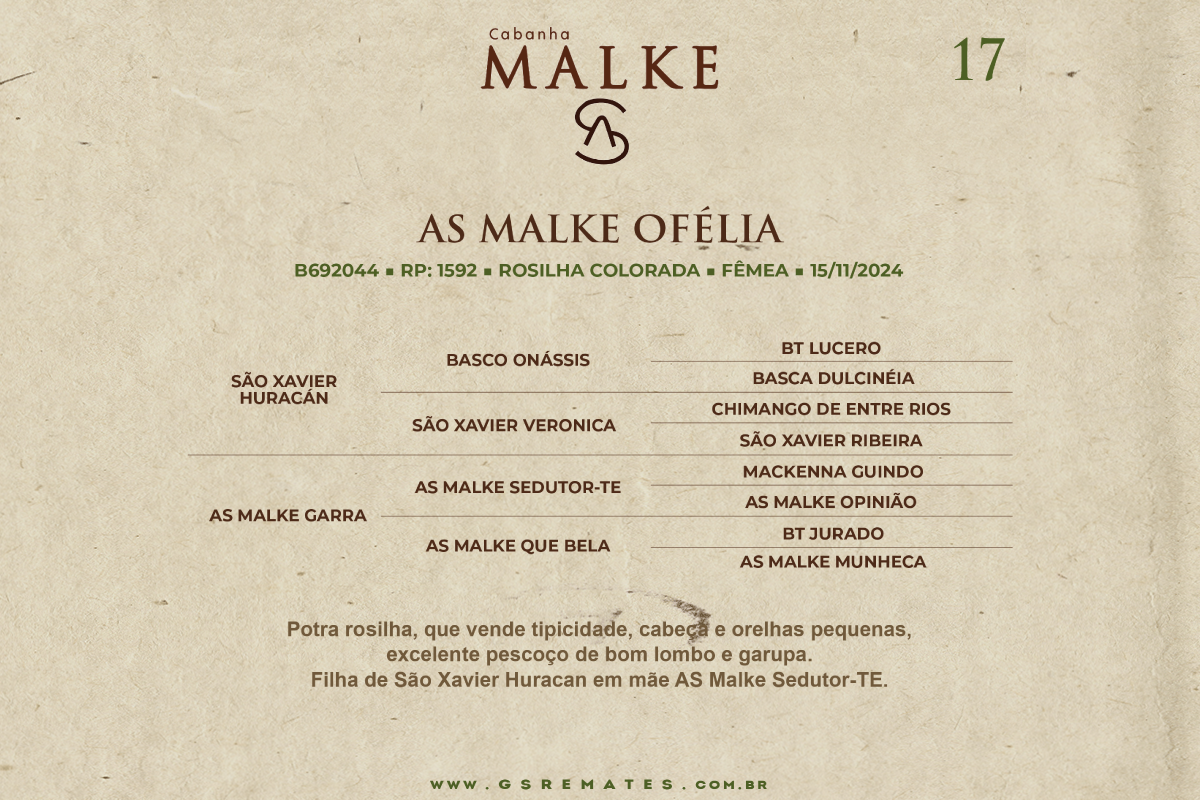 Geração AS MALKE OFÉLIA