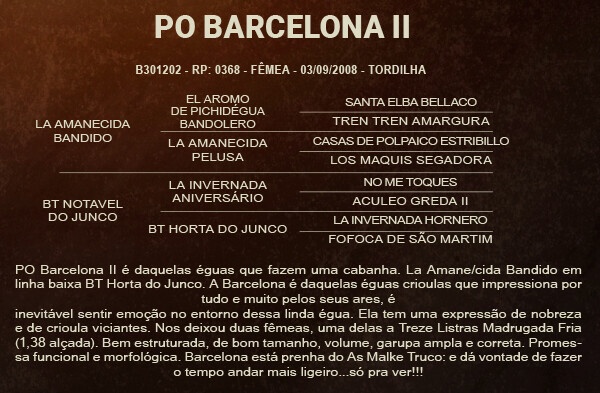 Geração PO BARCELONA II - VENDA VERTICAL