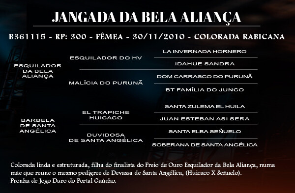 Geração JANGADA DA BELA ALIANÇA