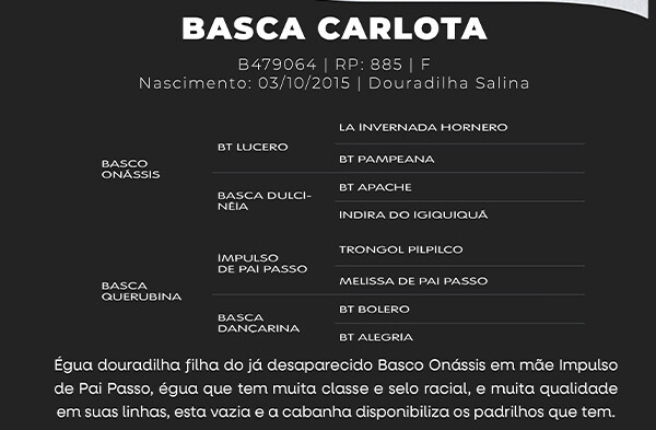 Geração BASCA CARLOTA