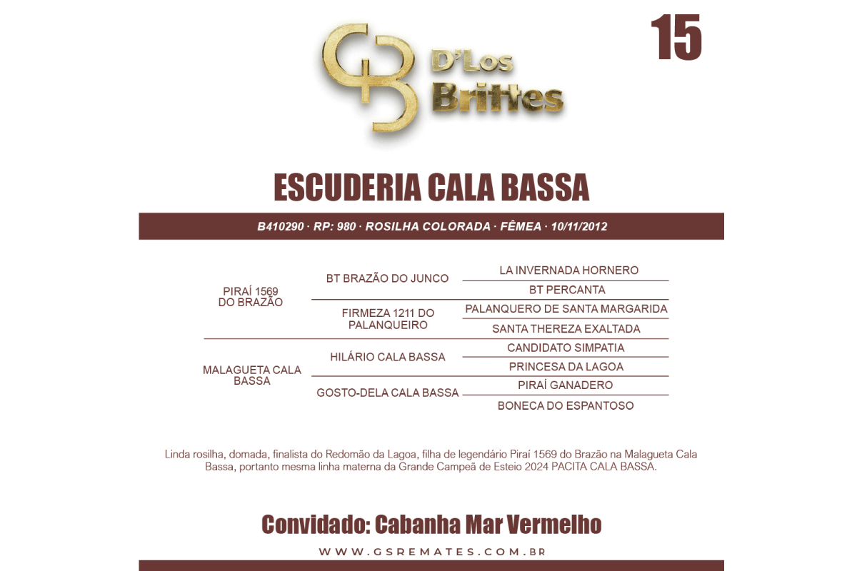 Geração ESCUDERIA CALA BASSA