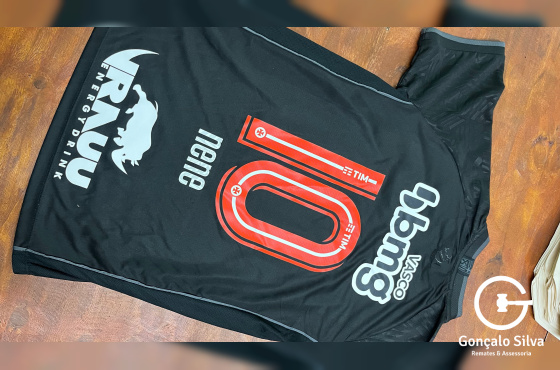 Camisa do Nene comemorativa de 150 jogos pelo Vasco